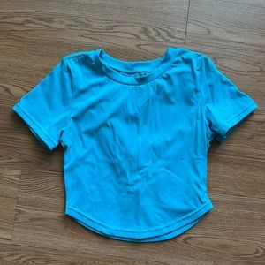 Barely worn BuffBunny Collection Teal Crop Top